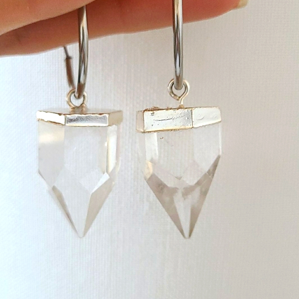 Large Crystal Earrings
